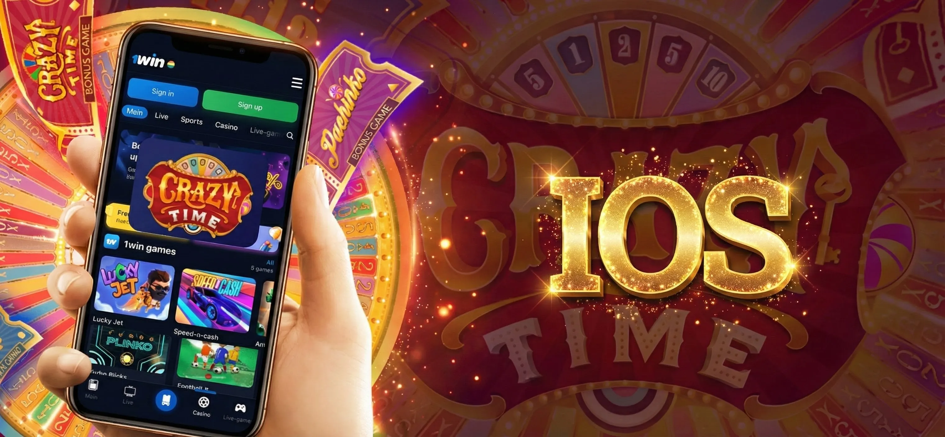 Crazy Time iOS App