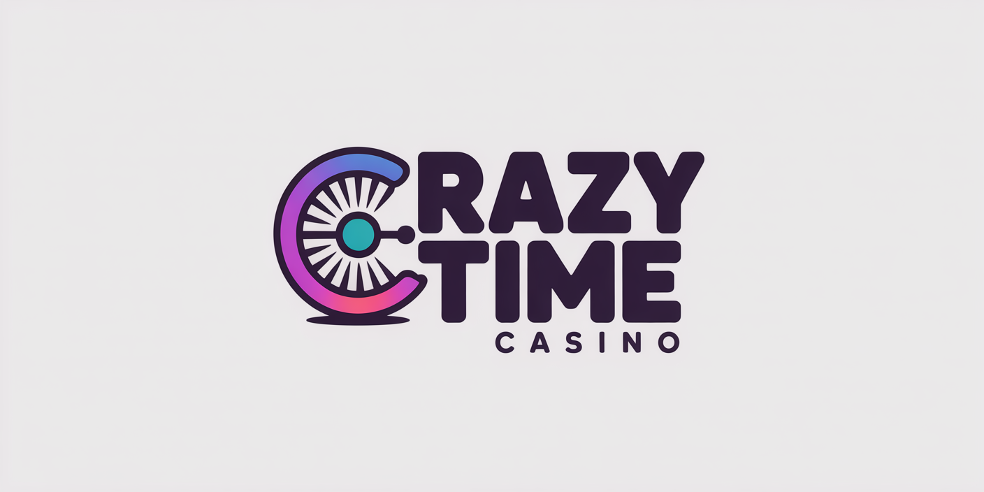 Crazy Time Live Casino Game Logo - Play Online with 20,000x Multipliers